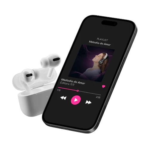 Melodia do Amor no celular